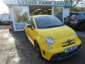 2016 16 abarth 695 1.4 t-jet biposto record edition hatchback 3dr petrol manual