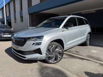 skoda karoq 1.5l tsi 150 cv act dsg7 sportline toit panoramique-carplay