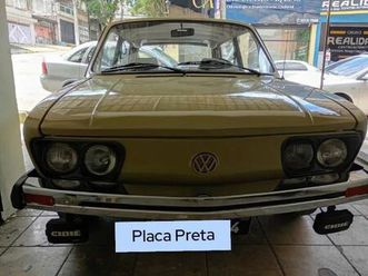 volkswagen brasilia 1600 2p 1981 **placa preta**