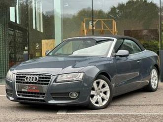 ② audi a5 cabrio 2.7/navi/climatisation/capteurs/automatique — audi — 2ememain