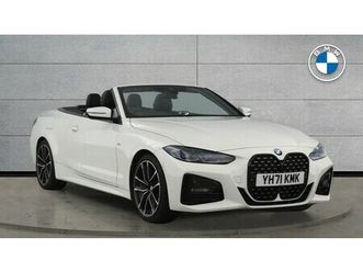 bmw 4 series 430i m sport convertible 2.0 2dr