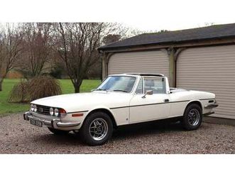 1974 triumph stag vente aux enchères