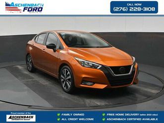 used 2021 nissan versa 1.6 s