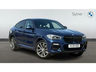 bmw x4 xdrive20d m sport 2.0 5dr