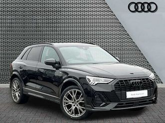 audi q3 suv black edition 35 tfsi 6-speed