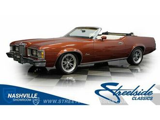 1973 mercury cougar xr7 convertible
