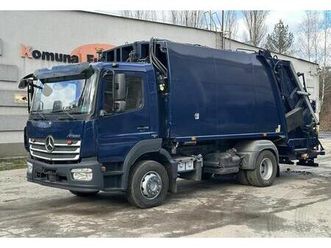 mercedes atego 1524 śmieciarka 2 komory ntm 15m3 euro 6 sitkówka-nowiny