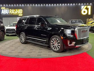 gmc yukon denali 6.2l (8 seater)