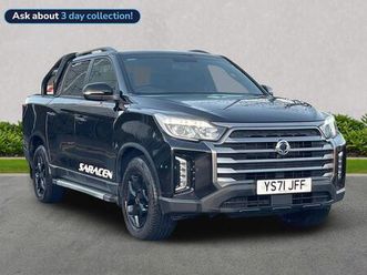 2021 kgm / ssangyong musso 2.2td saracen (181ps)(eu6dt) awd auto