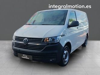 volkswagen transporter furgón corto tn 2.0 tdi 110kw 4x4 110kw