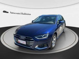 a4 4âª serie a4 avant 35 2.0 tdi mhev business advanced 163cv s-tronic