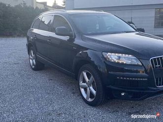 audi q7 prestige s-line 7 osobowa benzyna supercharged rybnik - sprzedajemy.pl