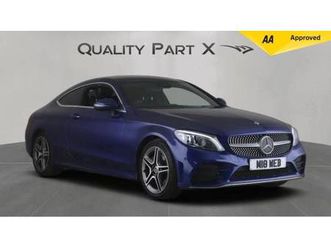 mercedes-benz c class 1.5 c200 mhev amg line (premium) g-tronic+ euro 6 (start/stop) 2dr petrol automatic