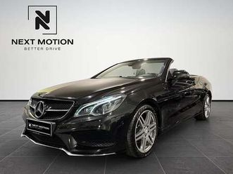 mercedes-benz e-klasse e 220d cabrio aut. amg line