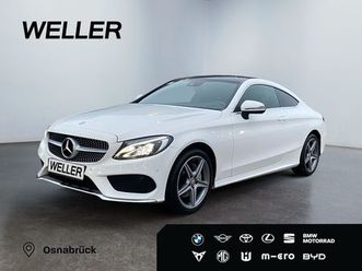 mercedes-benz c 180 coupe 7g-tronic amg line *led*hud*airmatic