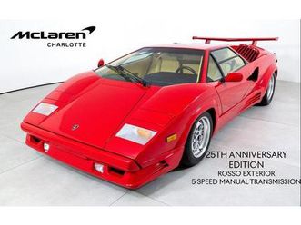 used 1989 lamborghini countach 25th anniversary edition