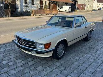 mercedes-benz sl-klasse 560sl eine von die letzte baujahre