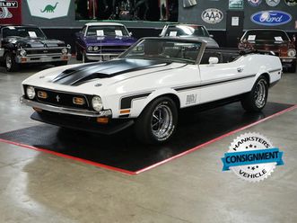 1972 ford mustang convertible mach 1 style