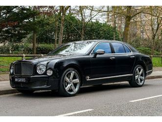 2016 bentley mulsanne - speed