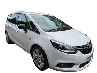 2017 vauxhall zafira 1.4i turbo sri nav mpv 5dr petrol auto euro 6 (140 ps) mpv petrol automatic