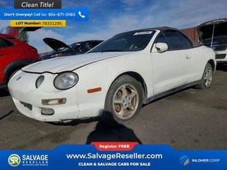 1996 toyota celica convertible
