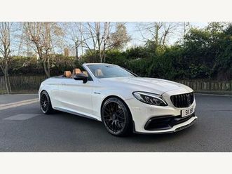 4.0 c63 v8 biturbo amg s edition 1 cabriolet spds mct euro 6 (start/stop) 2dr