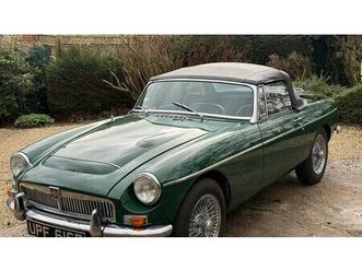 1968 mgc roadster - much history, very low mileage a vendre