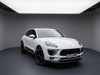 2015 porsche macan 5dr pdk estate petrol automatic