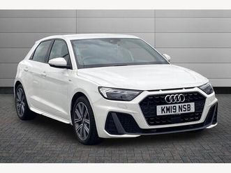1.0 tfsi 30 s line sportback s tronic euro 6 (start/stop) 5dr