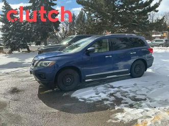 2018 nissan pathfinder platinum w/ apple carplay & android auto,