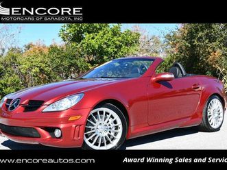 2006 mercedes-benz slk55 amg 55 amg roadster w/premium package