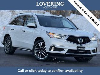 used 2017 acura mdx 3.5l w/advance package