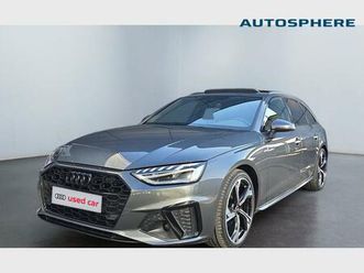 audi a4 avant s-line int/ext*boite auto*gps*toit pano*caméra*carplay*virtual cockpit*driveselect