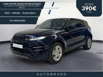 land-rover range rover evoque 2.0 d204 r-dynamic s auto 4wd mhev