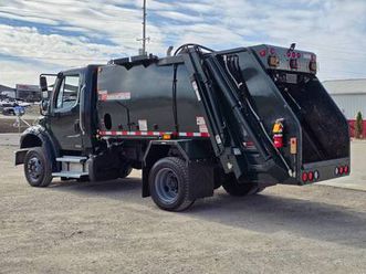 2011 freightliner m2 6 yd packer trash truck auto under cdl 39k low mi
