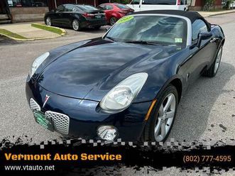 used 2007 pontiac solstice base 2dr convertible