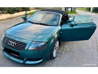 audi tt 1.8t 225 quattro roadster – 254 cv – excellent état