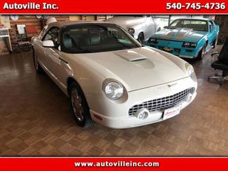 2002 ford thunderbird 2dr conv w/hardtop premium