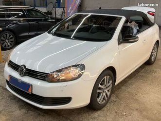 volkswagen golf vi cabriolet 1.2 tsi 105ch bluemotion technology