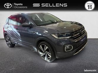 volkswagen t-cross 1.0 tsi 110ch r-line dsg7