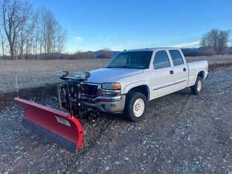 2003 gmc sierra 1500hd plow truck
