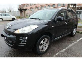 peugeot 4007 2.2 hdi 156 ch — 7 places
