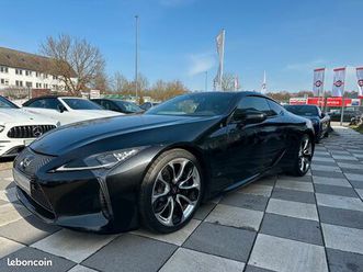 lexus lc500 5.0 v8 477ch pack carbon - entretien complet - sièges chauffant/ventilés - hud - régulateur adaptatif - 82 000km