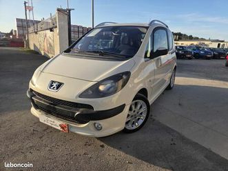 à vendre : peugeot 1007 1.6i 109ch – compacte, originale et pratique
