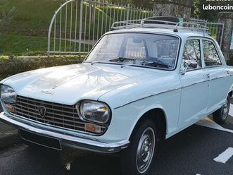 peugeot 204 gl 1968 – carte grise collection – très bel état