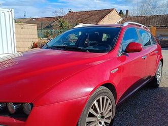alfa romeo 159 sw 1.9 jts impression – 120 000 km – essence – rouge alfa