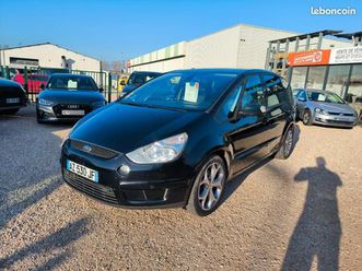 ford s-max 2.0 tdci 140 ch historique d'entretien complet embrayage distribution changé garantie 6 mois 7 places