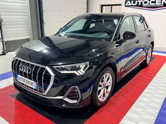 audi q3 35 tdi 150ch s-tronic 7 s-line en boite auto / carplay / camera de recul / hayon electrique / garantie