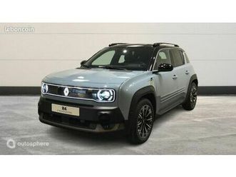 renault 4 e-tech electrique 150ch techno autonomie confort
