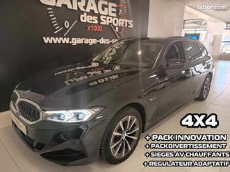 bmw touring 320e xdrive 204 ch bva8 business design (4x4) + régulateur adaptatif + sièges av chauffants + pack innovation + pack divertissement + ...
